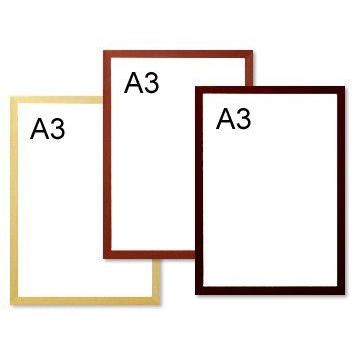 い様、専用ページです★A3サイズ ３名様　フレーム付き アルミ額縁 フォトフレーム 「HFA-03」 A3ノビサイズ ブラック