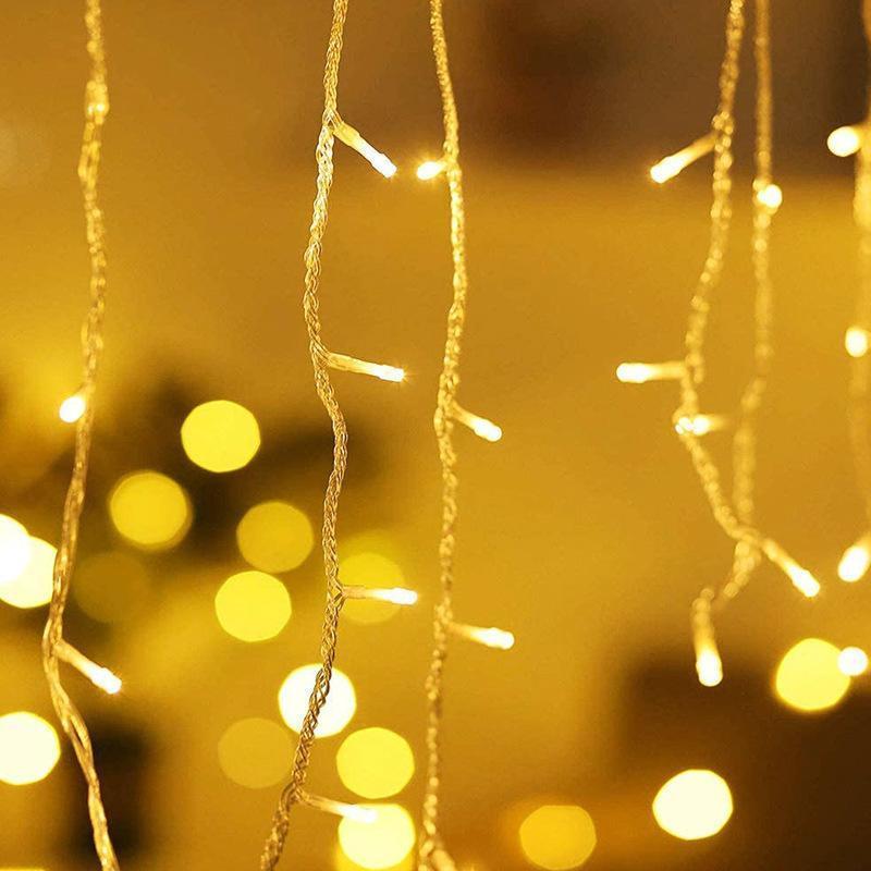 イルミネーションライト つらら 記憶機能 屋外用 屋根 壁面 LED クリスマスライト 飾り イベント 10m400球　 8点灯パターン　色選択可｜blare-store｜02