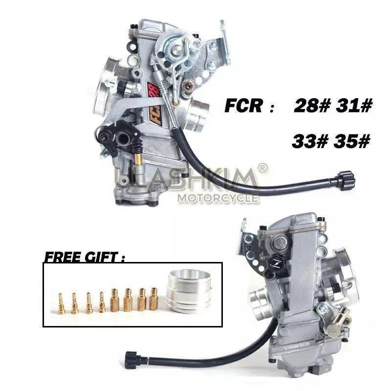 28φ 33φ 35φ 37φ 39φ 41φ キャブレターキット TW225 SR400他 150cc 500cc 汎用 FCRレーシングキャブレター 台湾製｜blare-store｜02