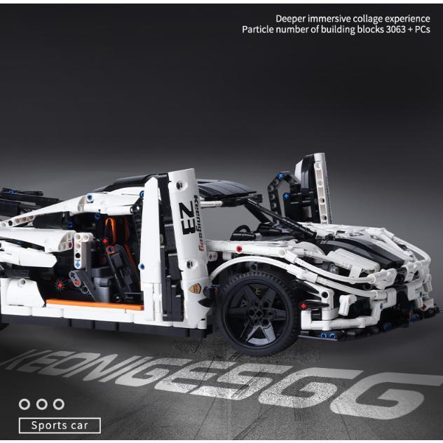 LEGO レゴ互換品 ケーニセグワン テクニック MOC スーパーカー