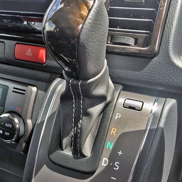 ハイエース 0系 4型 5型 6型 6速シーケンシャルat用 シフトブーツ ホワイトステッチ H2 526 トライスターズ 2号店 通販 Yahoo ショッピング