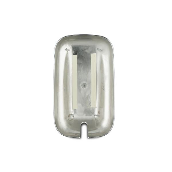 キャンター メッキ ミラーカバー 3点セット 標準 ワイド 144φ 三菱ふそう カスタム パーツ  トラックミラー | canter | 03