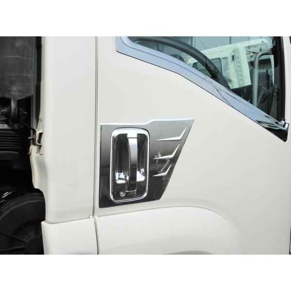 いすゞ（ISUZU） 23エルフ 07エルフ ドアハンドルカバー ドア