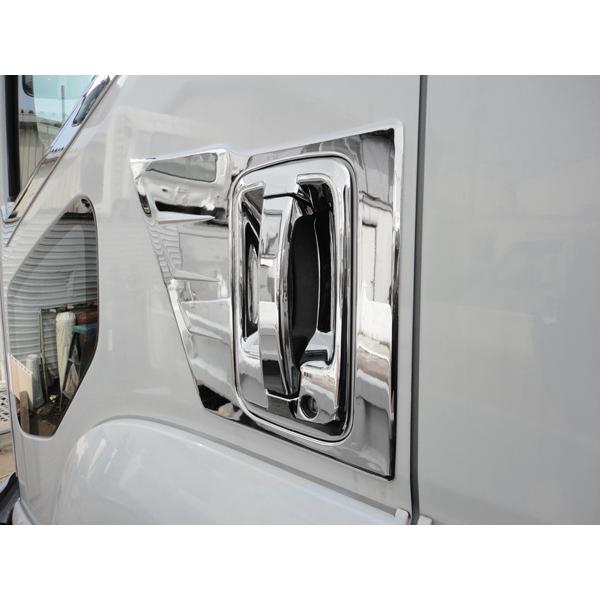 いすゞ（ISUZU） 23エルフ 07エルフ ハイキャブ ワイドキャブ メッキ