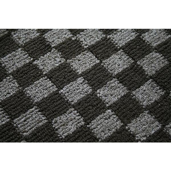 エブリイ ワゴン DA17W フロアマット グレーチェック柄 エブリイワゴン DA17W フロアマット 6点セット チェック柄