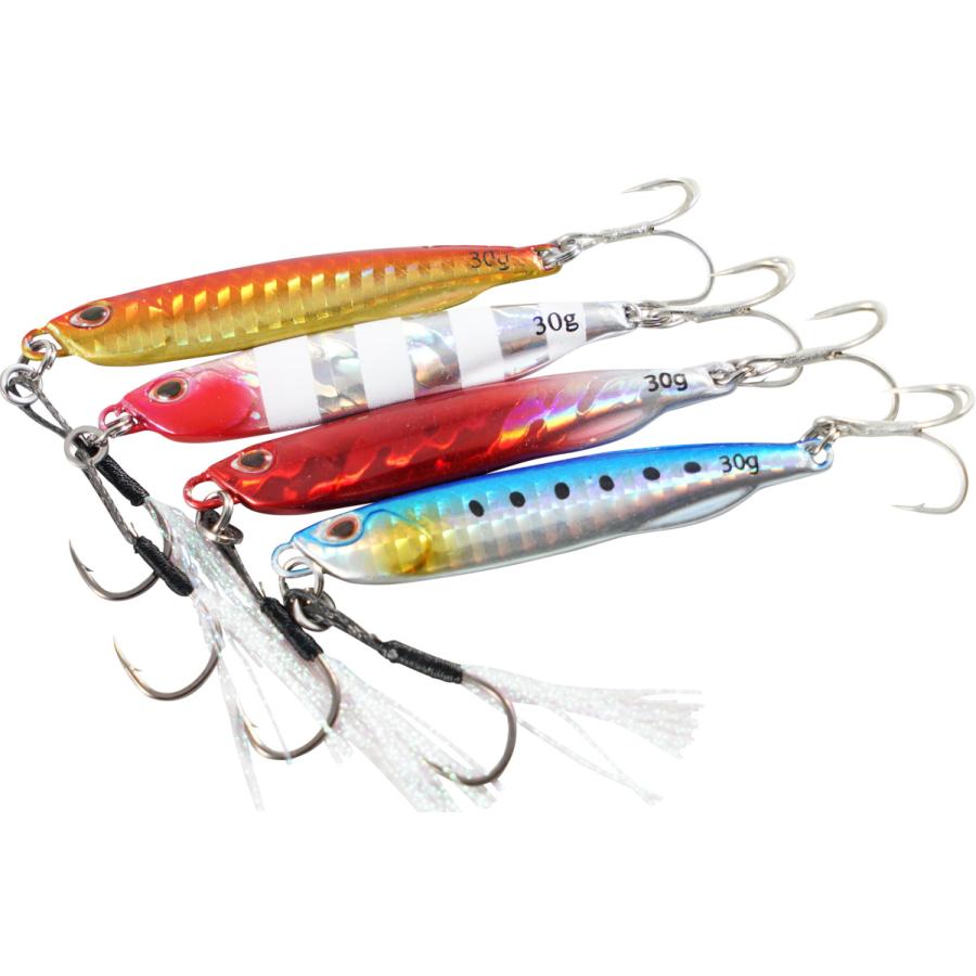 ◆◆AKクラフト ルアー ジグ  マリ 30g　ハンドメイド シルバー x ホワイトイエロー系 ◇◇AKクラフト ルアー ジグ マリ 30g ハンドメイド シルバー x