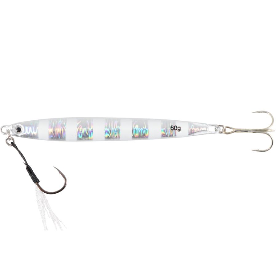 5色SET 60g メタルジグ ロングボディ jig ショアジギング 亜鉛合金