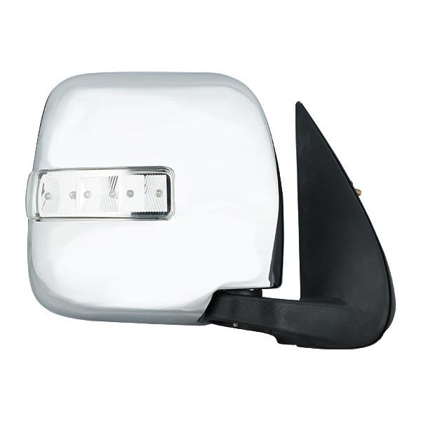 ハイエース メッキ ドアミラー ユニット 200系 レジアスエース DX LED