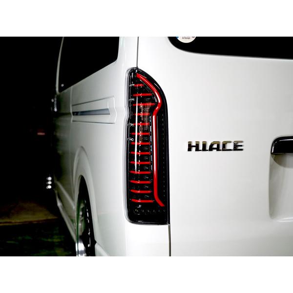 大特価放出！ テールランプ ライト LEDハイエース200系1型 2型 3型 4型