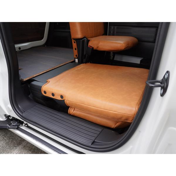 ホンダ N-VAN シートカバー JJ1 JJ2 ヴィンテージブラウン