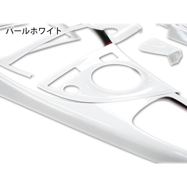 プリウス ZVW30系 インパネ インテリアパネル 19ピース（黒木目