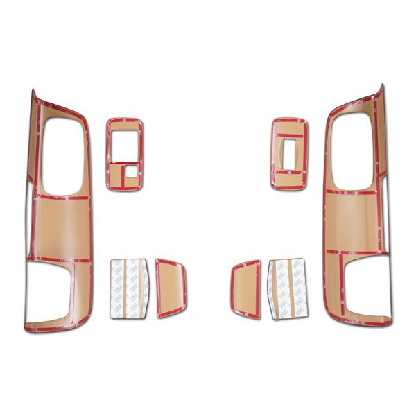 日野自動車 日野 レンジャー プロ エアループ ドアインテリアパネル 8P