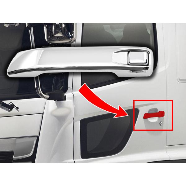 日野自動車 日野 17 レンジャー 17 プロフィア メッキ ドアハンドル