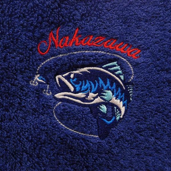 今治タオル（imabari towel） 釣り好きの方へ 名入れ刺繍入り今治