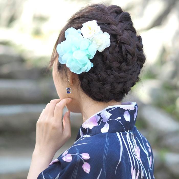 BLAZE(手芸) 浴衣 髪飾り フラワー クリップ キュート BLAZE BLAZE(手芸) 浴衣 髪飾り フラワー クリップ キュート BLAZE