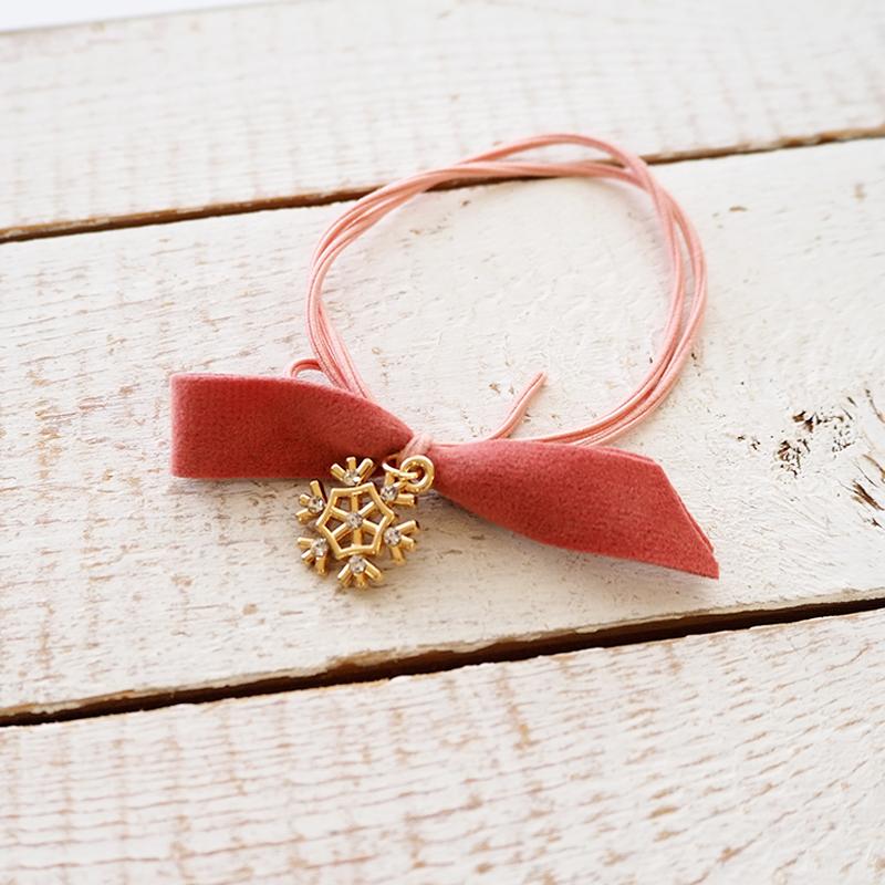 【未使用❤︎新品】acca ヘアゴム・ポニー クリスタル ストーン【超レア❤︎】 BLAZE（手芸） ヘアゴム ポニー kirakira snow crystal フェイク