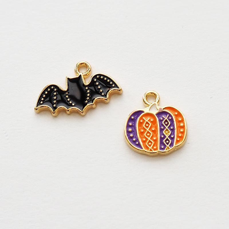 BLAZE(手芸) ハロウィン エポチャーム メタルチャーム 金属 BLAZE(手芸) ハロウィン エポチャーム メタルチャーム 金属