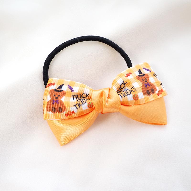 ハロウィン ポニー リボン ヘアゴム ヘアアクセサリー 仮装