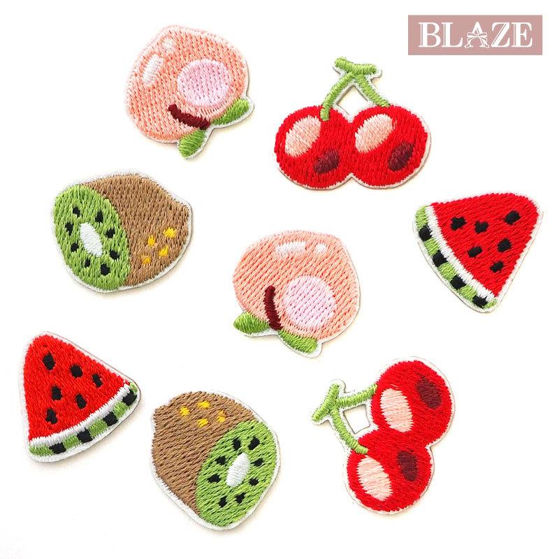 BLAZE ワッペン アイロン 接着 刺繍 2個入り シール アップリケ