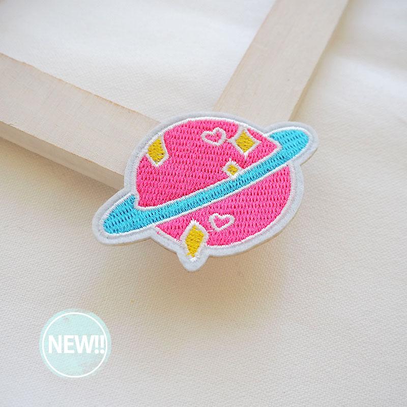 BLAZE 刺繍ワッペン アイロン 接着 手書き風 ハンドメイド クラフト
