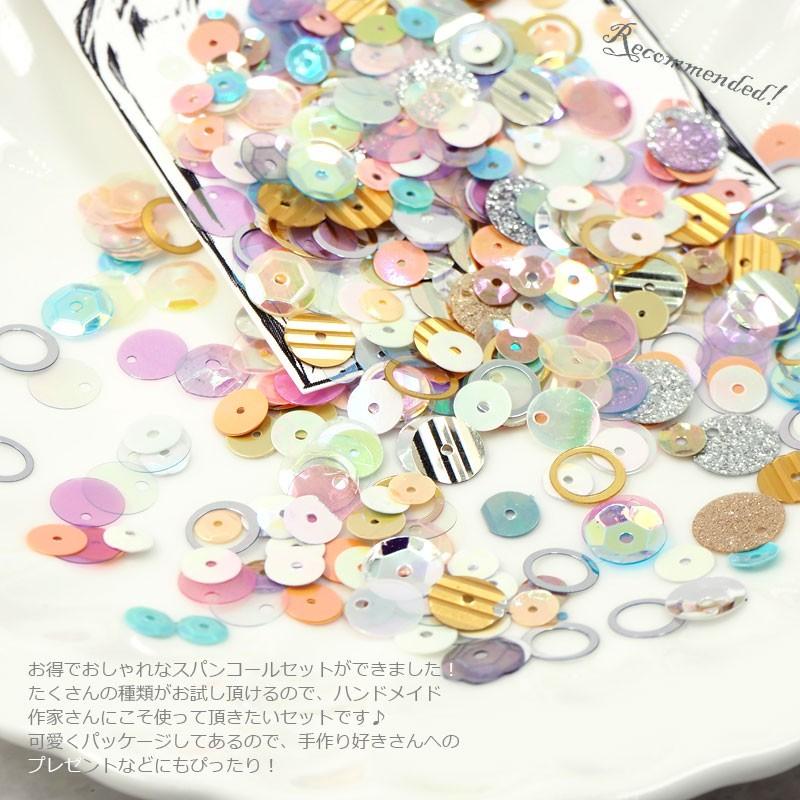 BLAZE スパンコール ミックス セット ハンドメイド : ハンドメイド用品