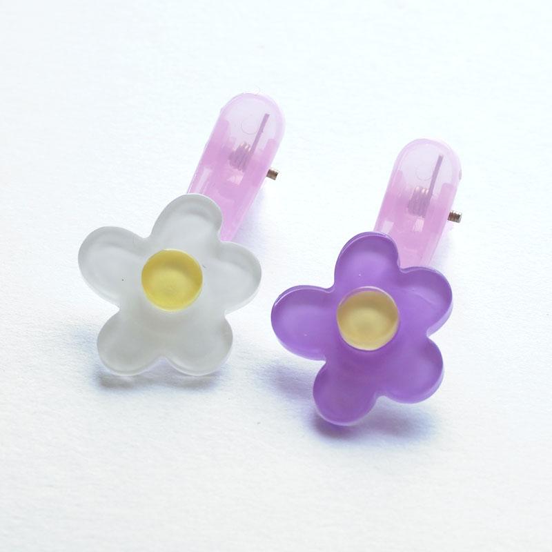 BLAZE 2個入り ヘアクリップ ミニ フラワー キッズ ヘアアクセサリー 2