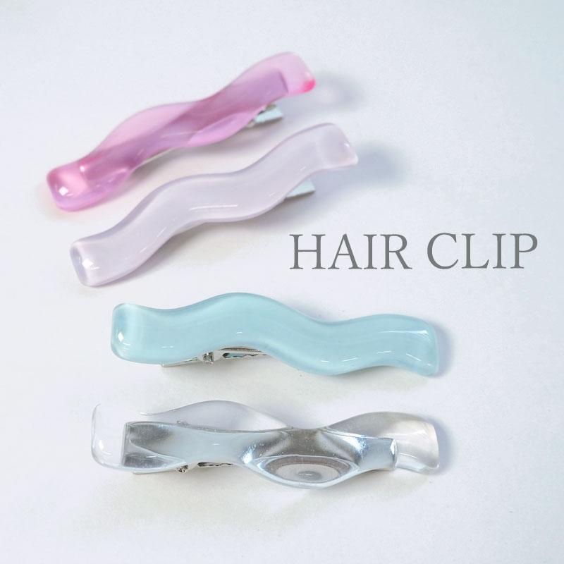 BLAZE（手芸） ヘアクリップパーツ ゴールド カーブ ＆ スクエア