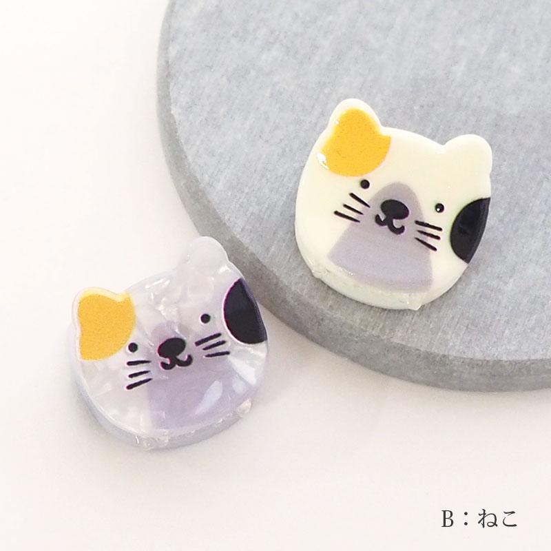 BLAZE 2個入り クリップ ミニ アニマル くま ねこ ヘアクリップ ヘア