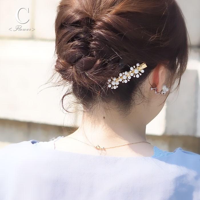 BLAZE パール ヘアクリップ バラエティ ヘアアクセ クリップ ライン