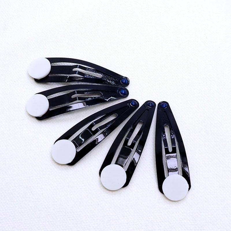 BLAZE パッチンピン ヘアピン 台付き 5本セット 4cm 子供 キッズ 前髪