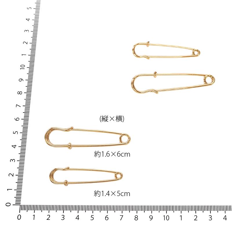 BLAZE 2個入り カブトピン 5cm 6cm 2サイズ 商用利用可能 金属