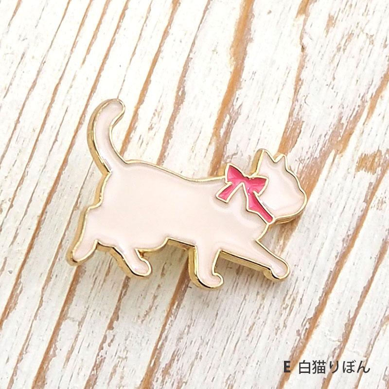 BLAZE ボタン 猫 メタル 音符 りぼん ねこ ゴールド 金属ボタン 手芸