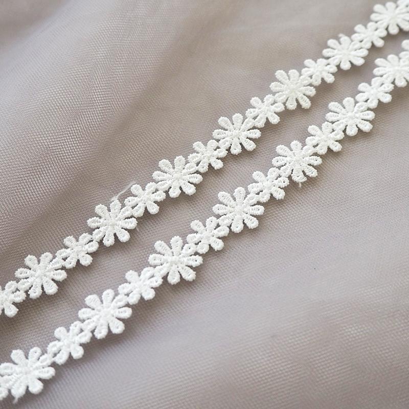 BLAZE(手芸) 50cmカット レース 小花 約1.3cm幅 ケミカル BLAZE(手芸) 50cmカット レース 小花 約1.3cm幅 ケミカル