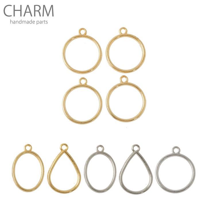 BLAZE 空枠 ミニ スタンダード 4個セット チャーム ゴールド