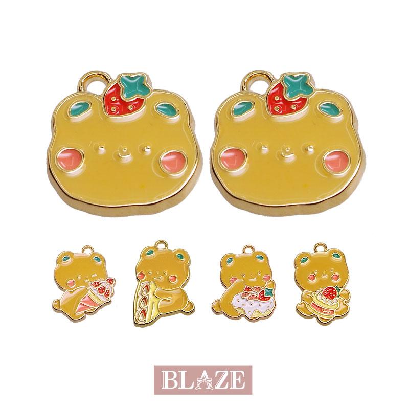 BLAZE(手芸) 2個入り エポチャーム 苺くま カン付き BLAZE BLAZE(手芸) 2個入り エポチャーム 苺くま カン付き BLAZE