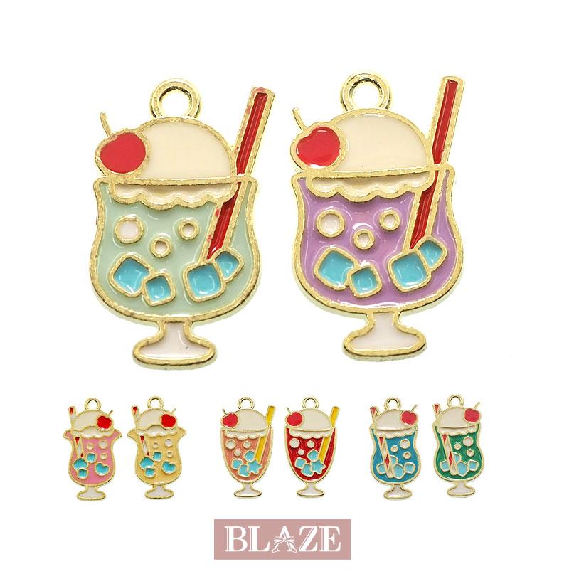 BLAZE 2個入り エポチャーム クリームソーダ 全4種 商用利用可 カン