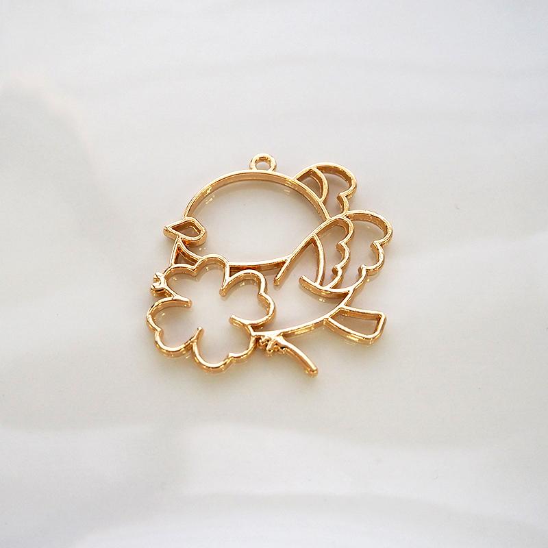 BLAZE(手芸) 空枠 とり クローバー ゴールド 全4種 BLAZE 商用 BLAZE(手芸) 空枠 とり クローバー ゴールド 全4種 BLAZE 商用