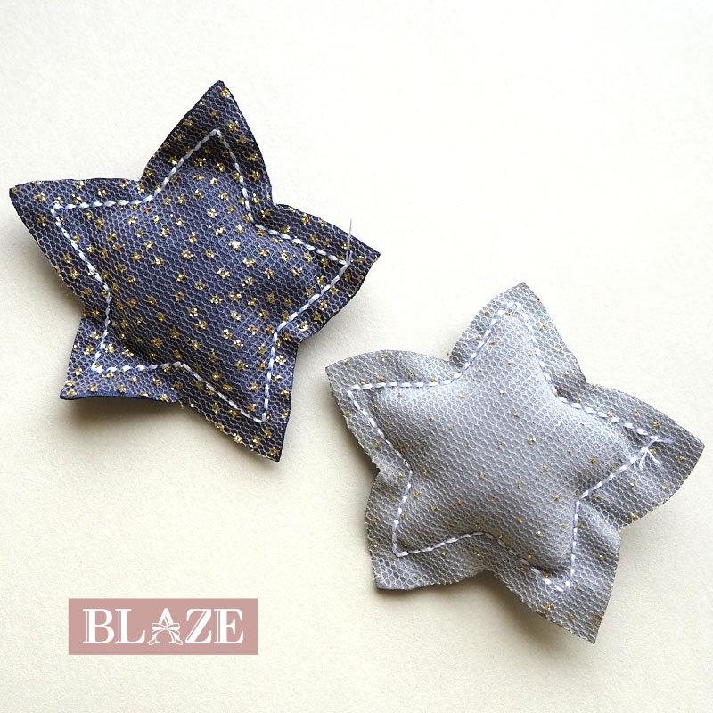 BLAZE クッションモチーフパーツ スター 星 ラメ キラキラ