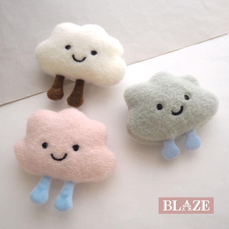 BLAZE クッション モチーフ 立体 クラウド 雲 ハンドメイド 手芸