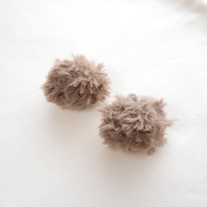 BLAZE ふわもこ ポンポン フェイクファー チャーム ファー ボール 約