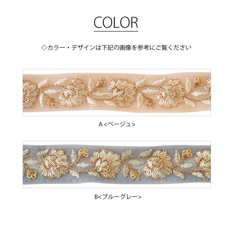 BLAZE(手芸) 計り売り10cm単位 インド刺繍 リボン テープ 2.5 BLAZE(手芸) 計り売り10cm単位 インド刺繍 リボン テープ 2.5