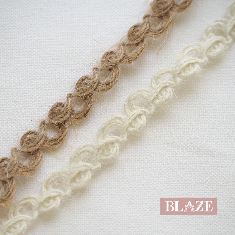 BLAZE 200cmカット 麻 リボン デザインテープ 麻ひも ブレード