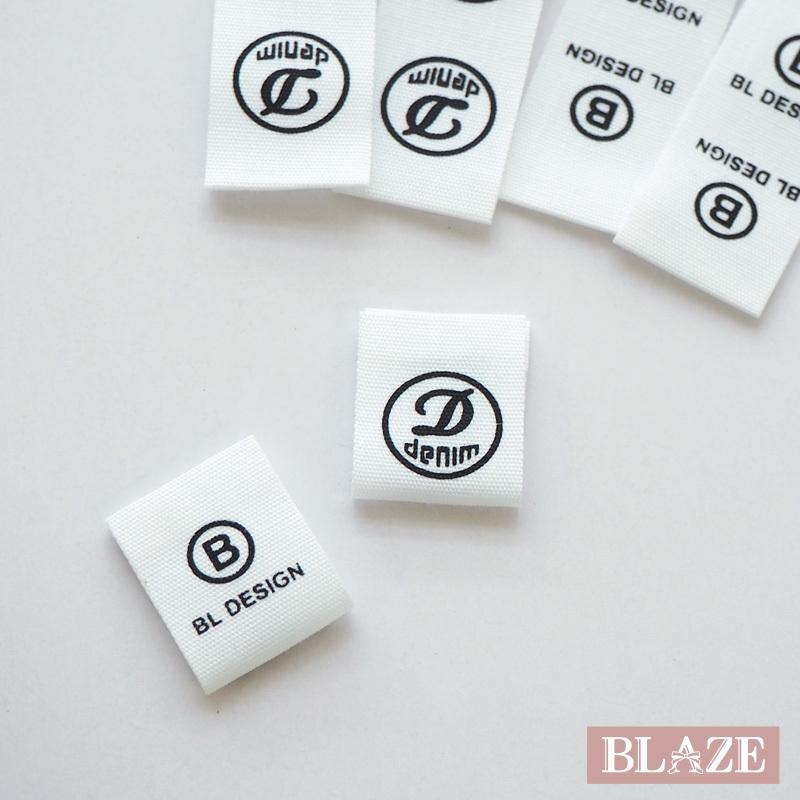 BLAZE 3枚入り ハンドメイド用 ビスタグ 挟みタグ ピスネーム シンプル