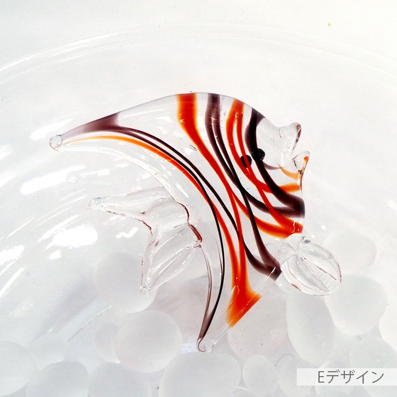 BLAZE 装飾 ガラスパーツ ミニチュア 熱帯魚 海の生き物 ガラス細工