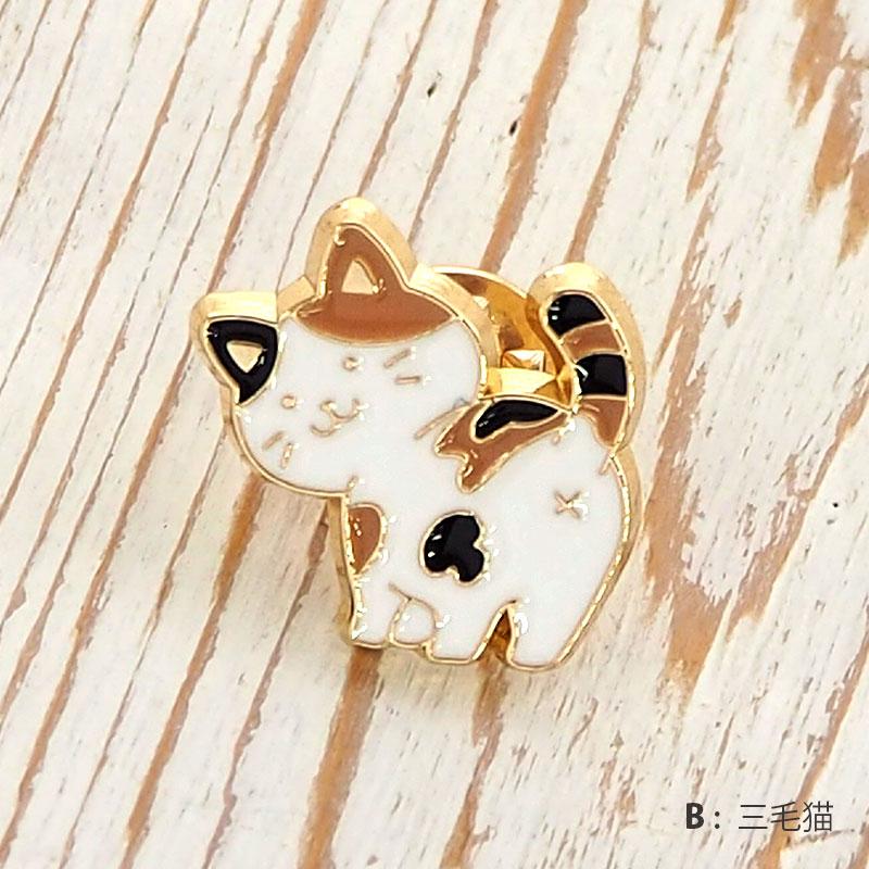 黒猫 ネコ イチゴ ブローチ チャーム ヘアゴム ピンバッジ アンブレラ