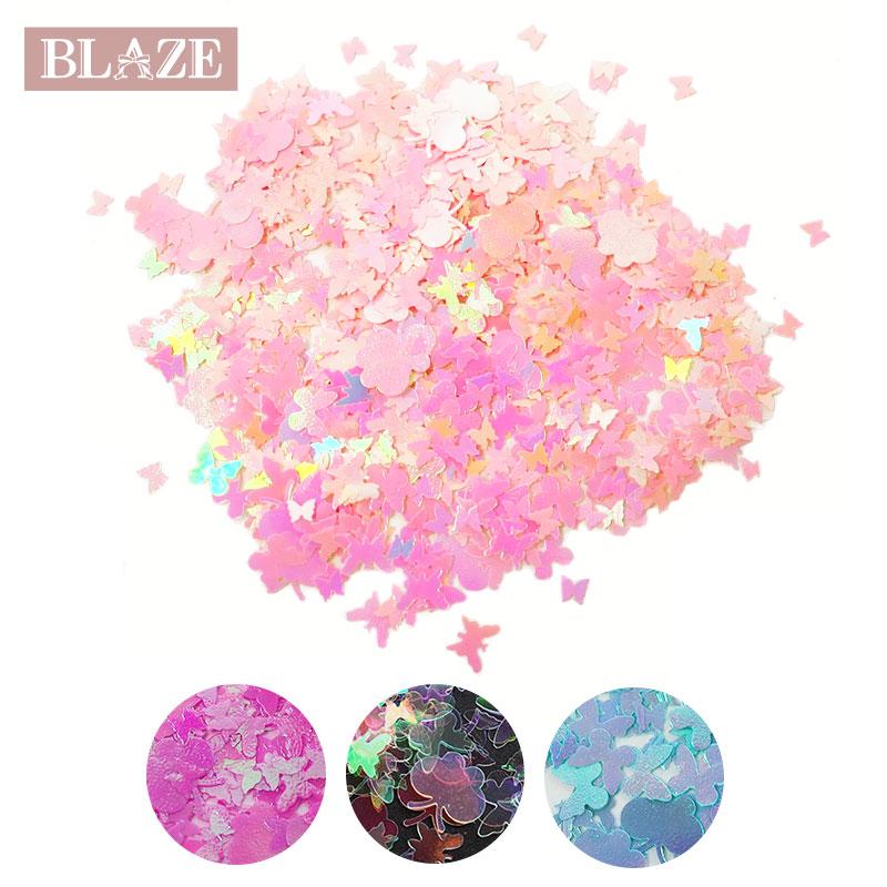 BLAZE 封入パーツ オーロラ 蝶 ミックス 1.5gレジン 封入 ちょうちょ