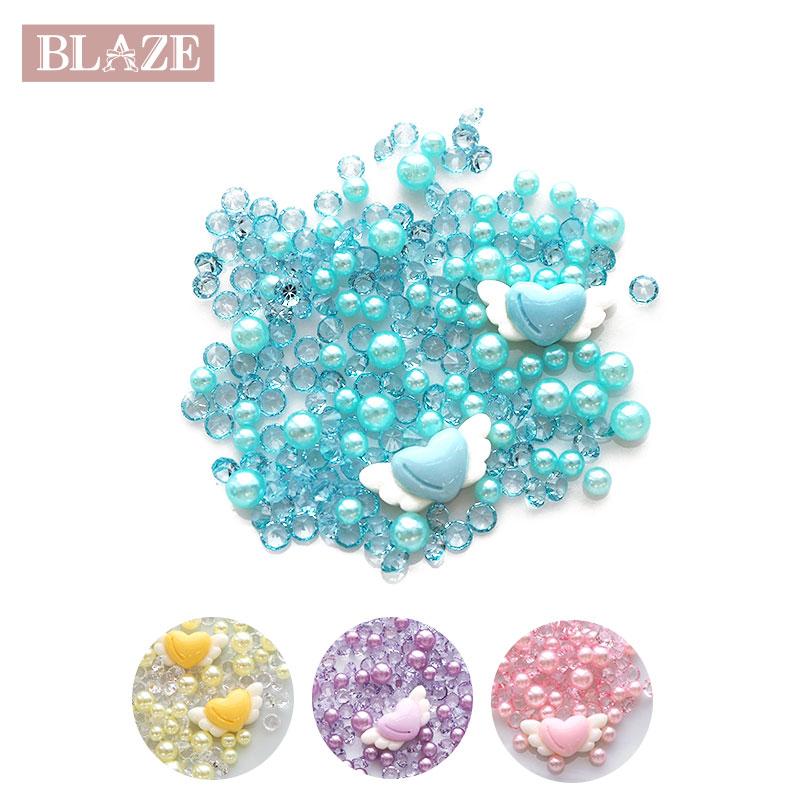 BLAZE(手芸) 封入パーツ エンジェル ハート レジン パール BLAZE(手芸) 封入パーツ エンジェル ハート レジン パール