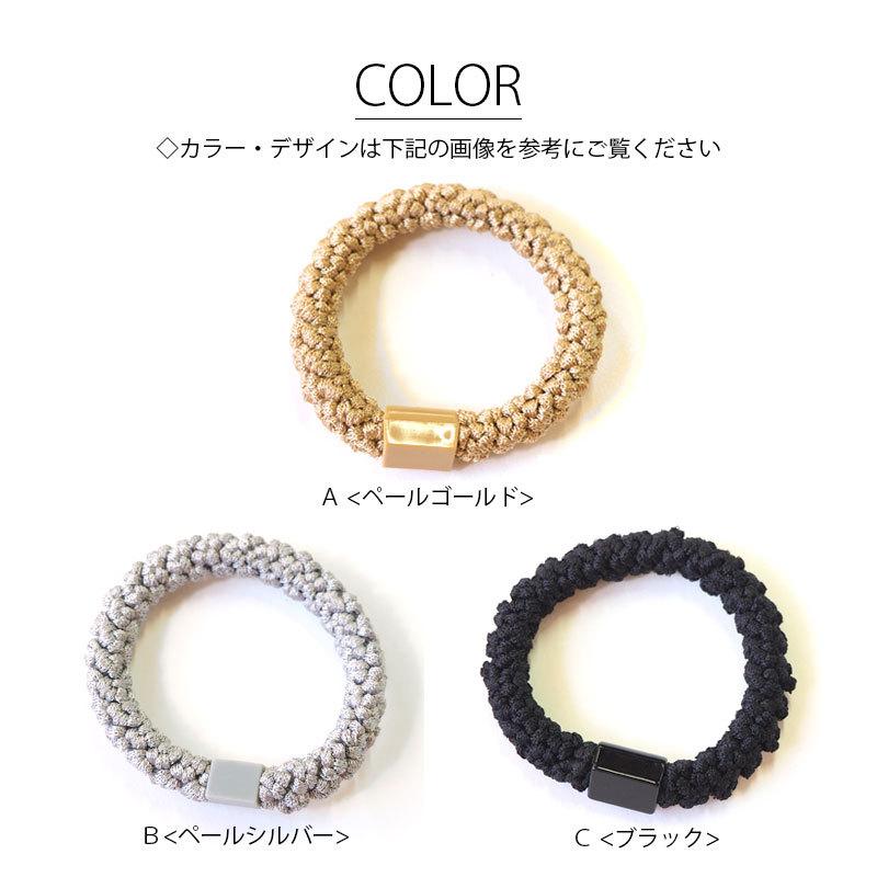BLAZE シンプル ヘアゴム クロス ロープ デザイン ヘアアクセ ヘア