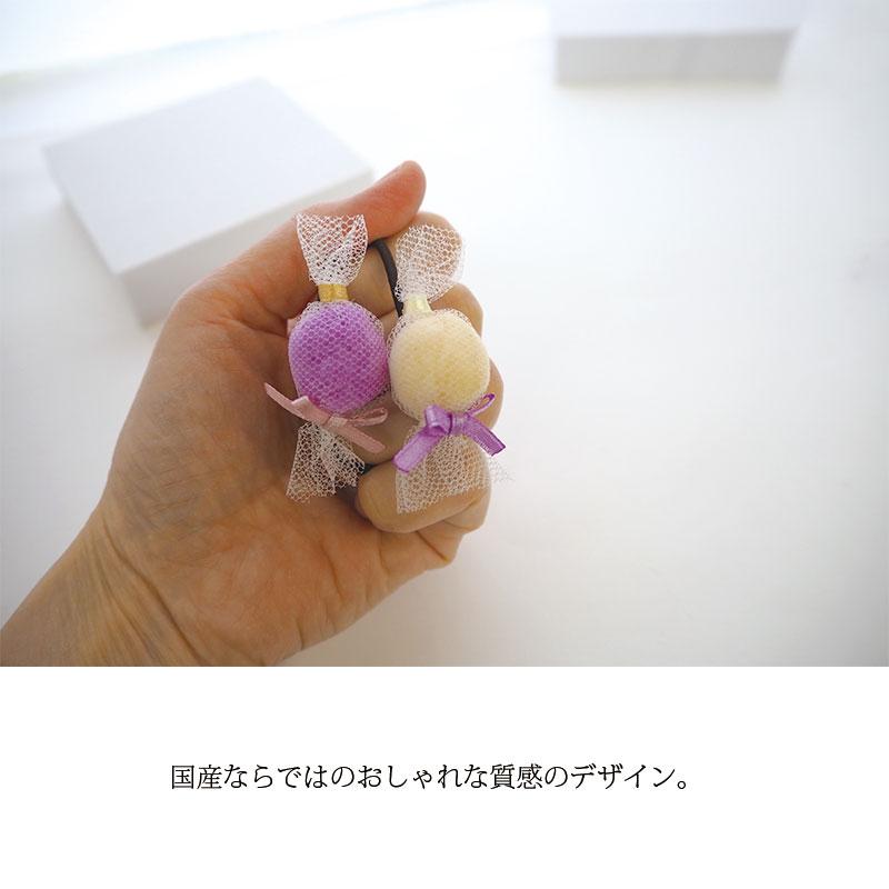ヘアゴム キャンディ カラー ヘアアクセサリー ヘアアクセ ヘアーゴム