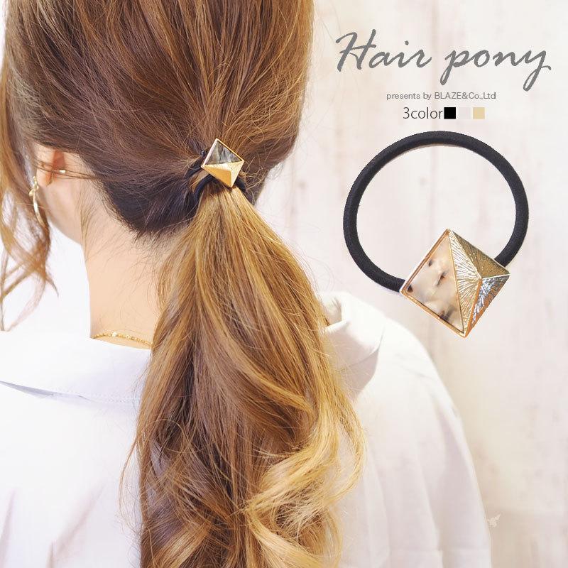 ヘアゴム ゴールド スクエア シェル べっ甲風 Blaze ヘアアクセサリー ヘアアクセ Dpy 0001 Blaze ブレイズ 通販 Yahoo ショッピング